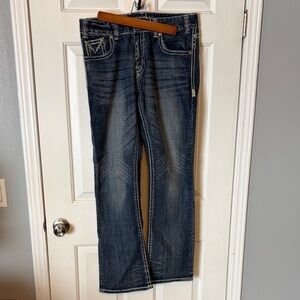 Rock & Roll Cowgirl Blue Boyfriend Jeans